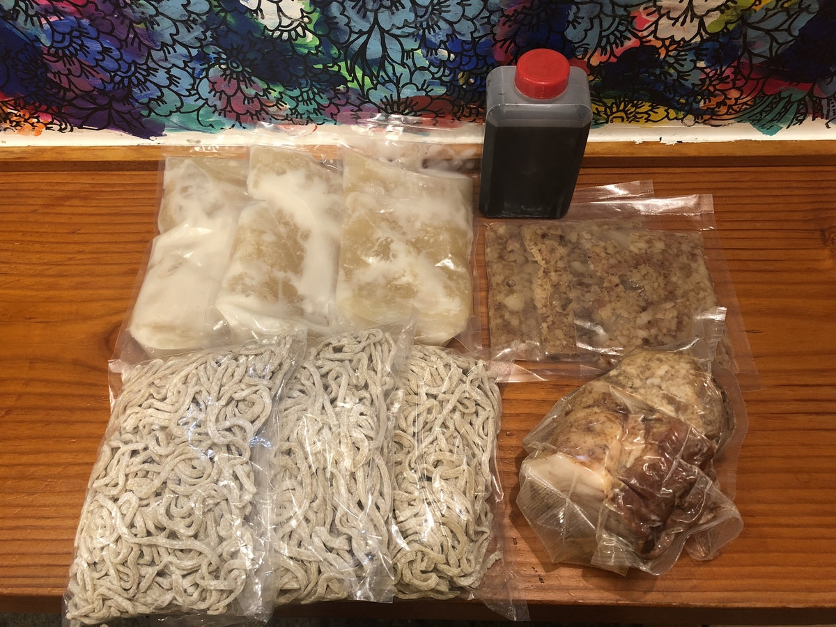 【販売準備中】豚1本付き! 夢を語れ つけ麺5食セット